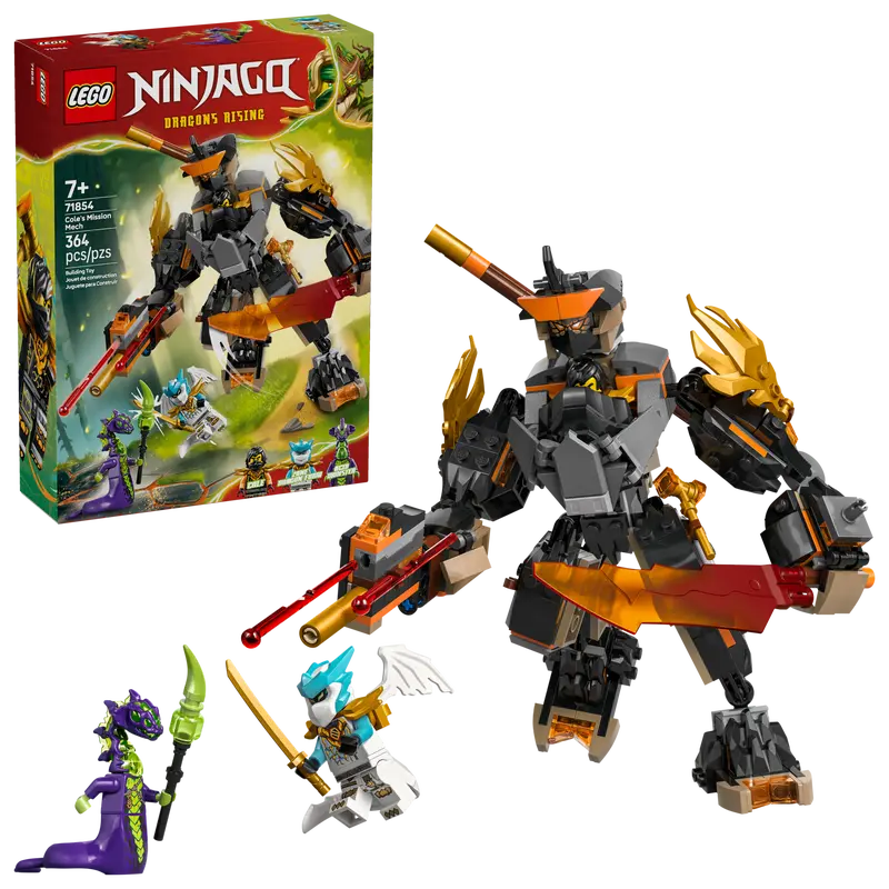 LEGO Ninjago Coles Action-Mech und Drachen-Zane 71854
