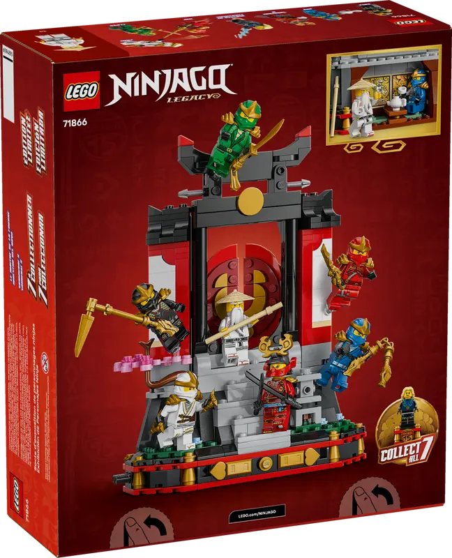 LEGO Ninjago 15-jähriges Jubiläum: Ninja-Charaktere zum Ausstellen 71866