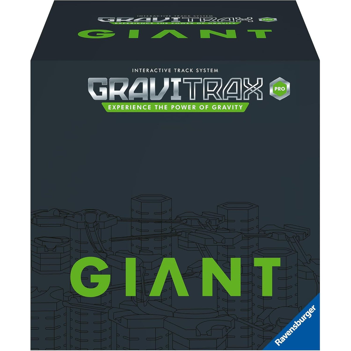 Ravensburger GraviTrax PRO Starter-Set Giant- Erweiterbare Kugelbahn für Kinder, Interaktive Murmelbahn, Lernspielzeug und Konstruktionsspielzeug ab 8 Jahren