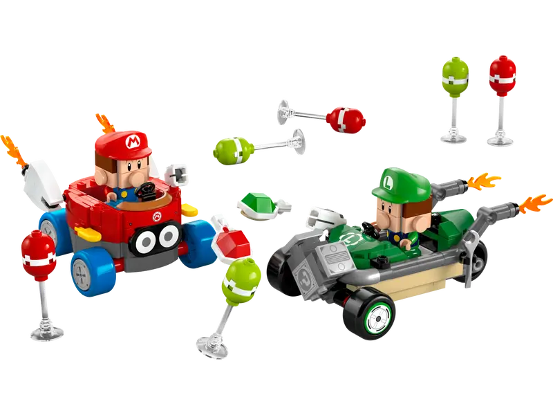 LEGO Super Mario Mario Kart™ – Baby Mario vs. Baby Luigi 72034