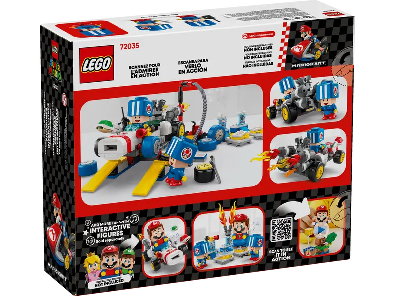 LEGO Super Mario Mario Kart™ – Toads Werkstatt 72035