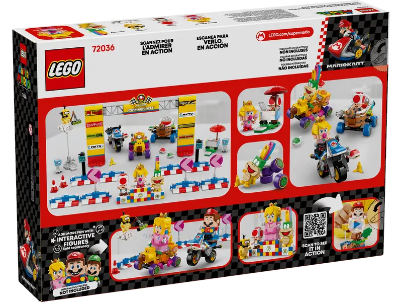 LEGO Super Mario Mario Kart™ – Baby Peach & Grand Prix–Set 72036