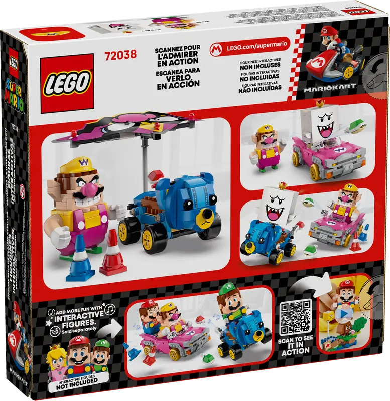 LEGO Super Mario Mario Kart™ – Wario & König Buu Huu 72038