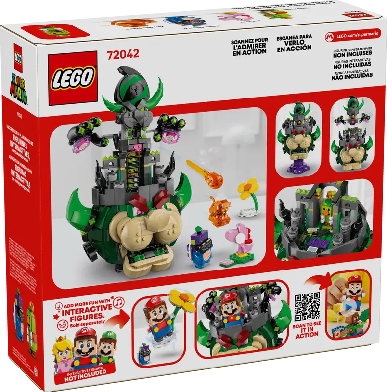 LEGO Super Mario Prinz Florian & Schloss-Bowser 72042