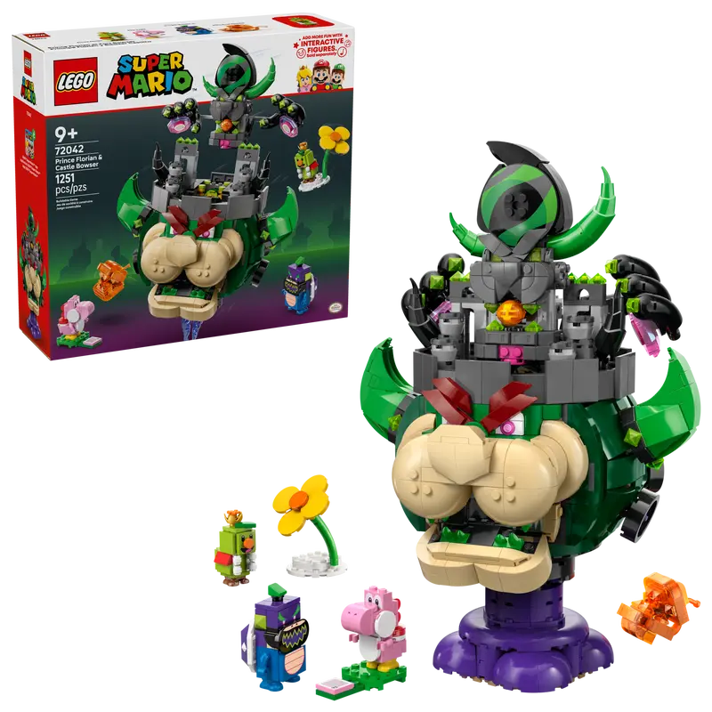 LEGO Super Mario Prinz Florian & Schloss-Bowser 72042