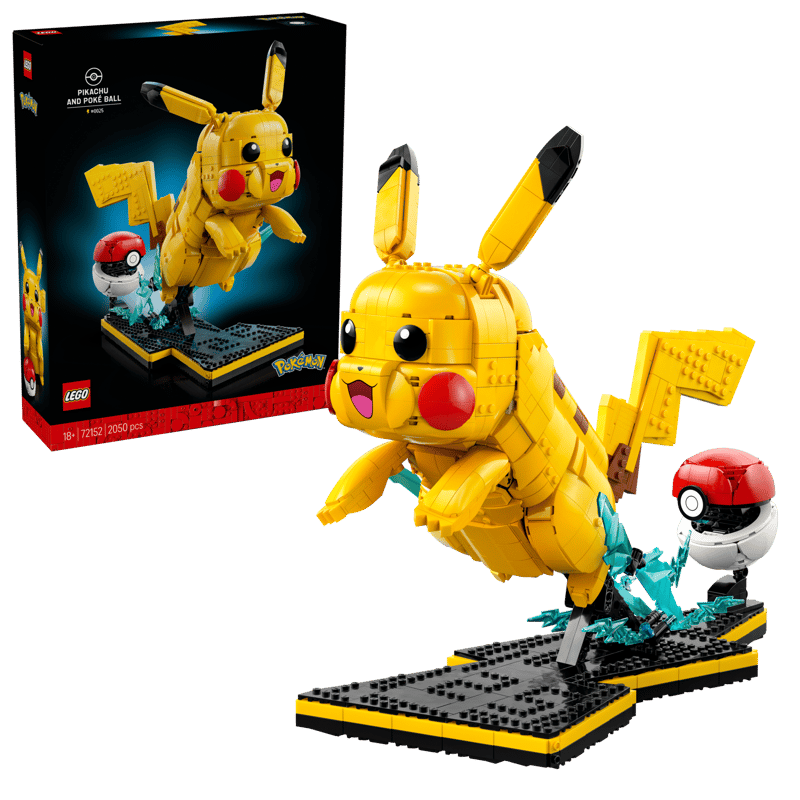 LEGO® Pokémon Pikachu und Pokéball 72152