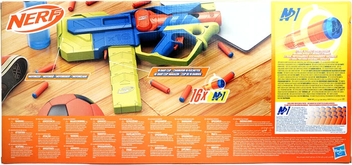 Nerf N Series Sprinter Blaster, 16 N1 Darts, Batt. 6xAA exkl., ab 8 Jahren