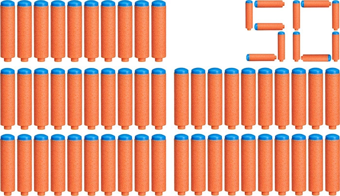 Nerf N1 Refill 50 Nachfüllpack, 50 Darts N1, ab 8 Jahren