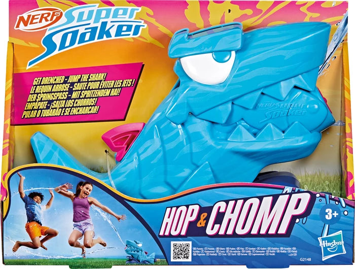 NERF Supersoaker Hop & Chomp Haifisch-Wasserspritzer