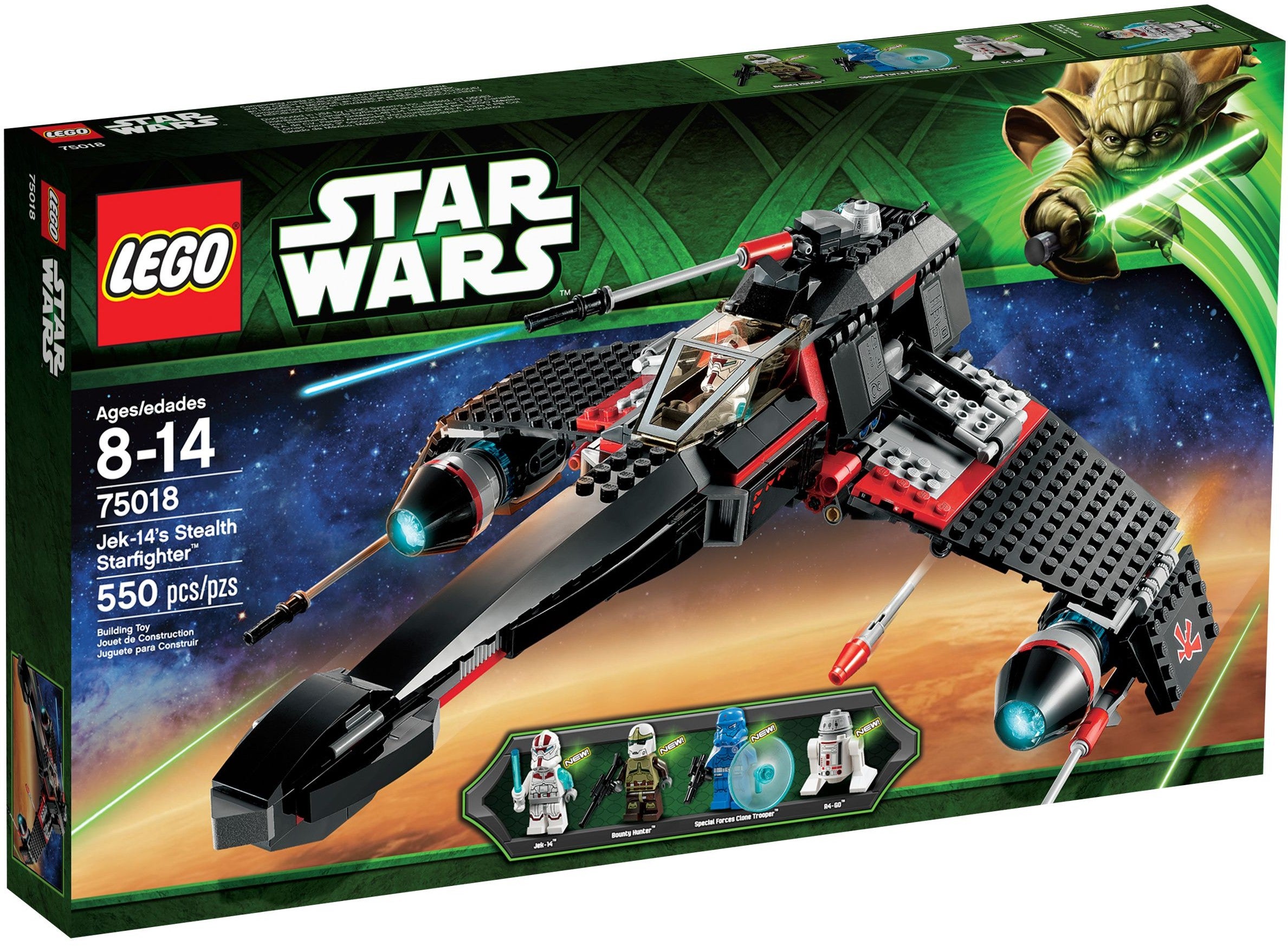 LEGO Star Wars JEK-14's Stealth Starfighter 75018