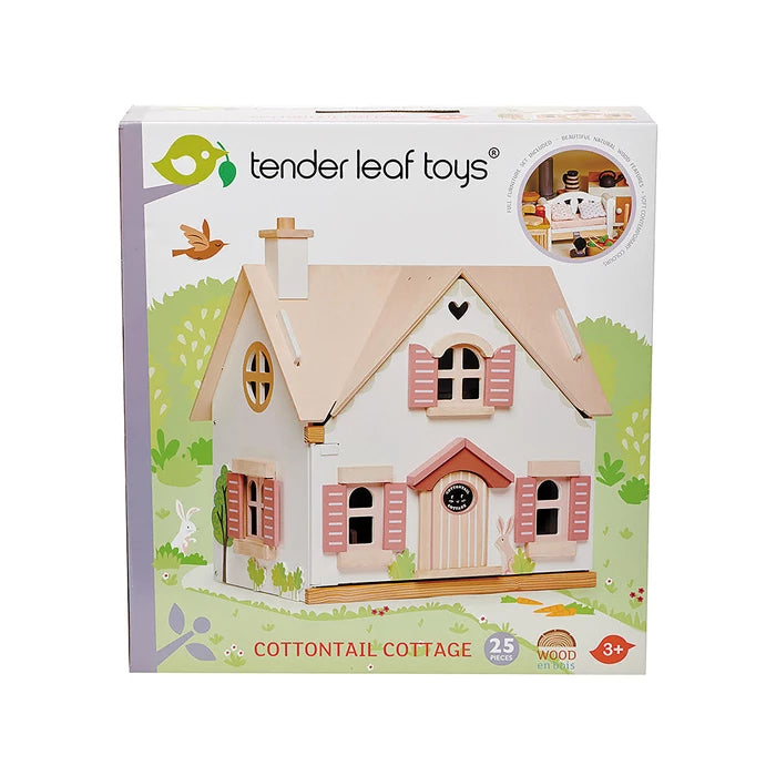 Tender Leaf Toys Puppenhaus Cottontail mit Zubehör
