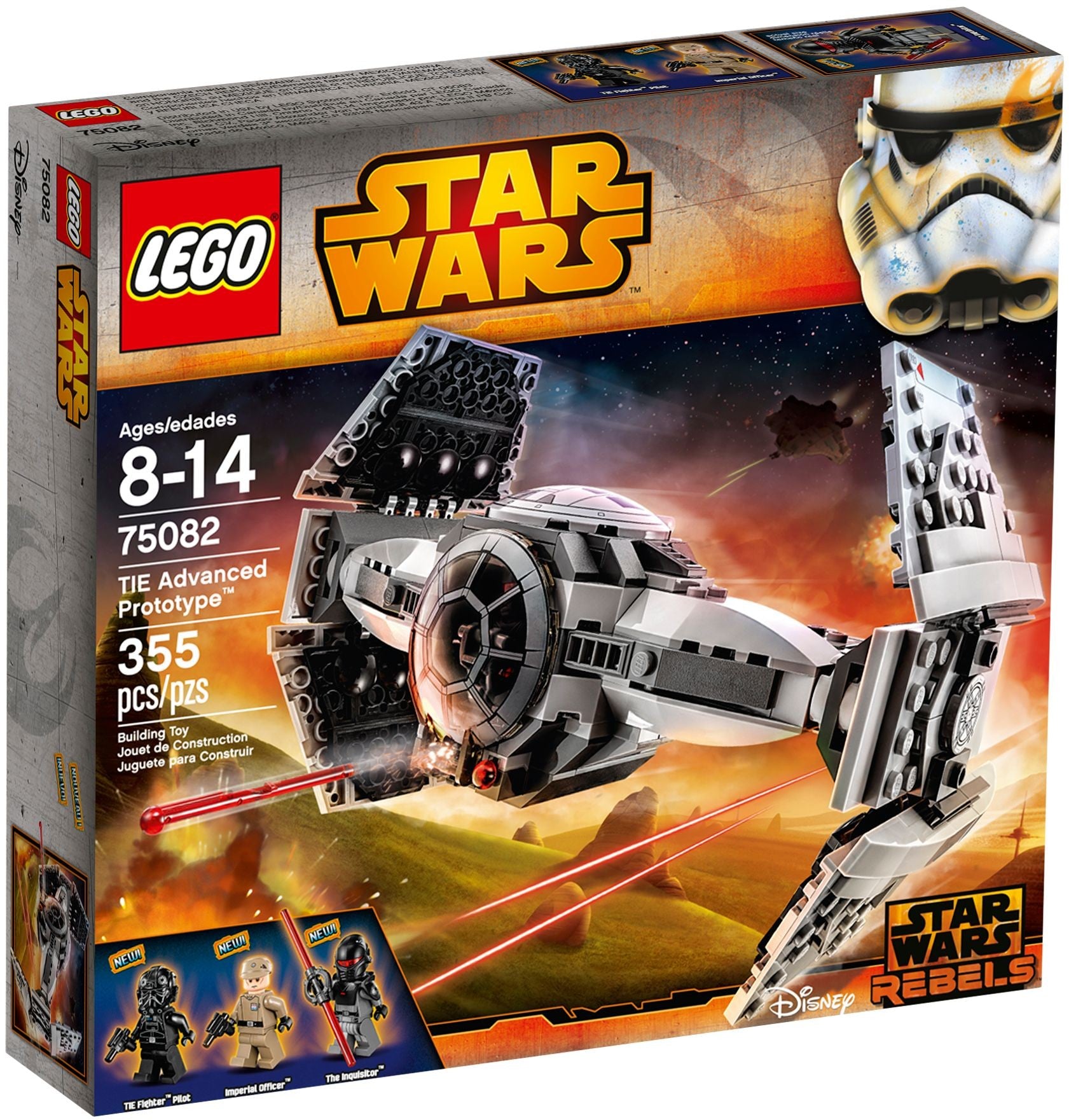 LEGO Star Wars TIE Advanced Protoype 75082