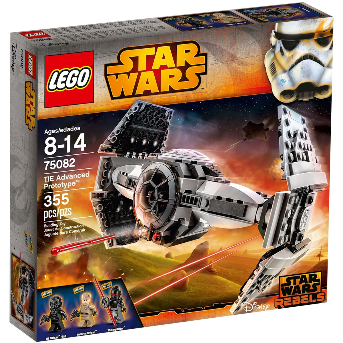 LEGO Star Wars TIE Advanced Protoype 75082