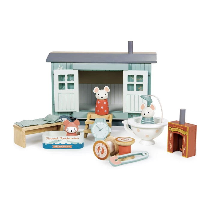 Tender Leaf Toys Wohnwagen mit Mäusefamilie & Zubehör