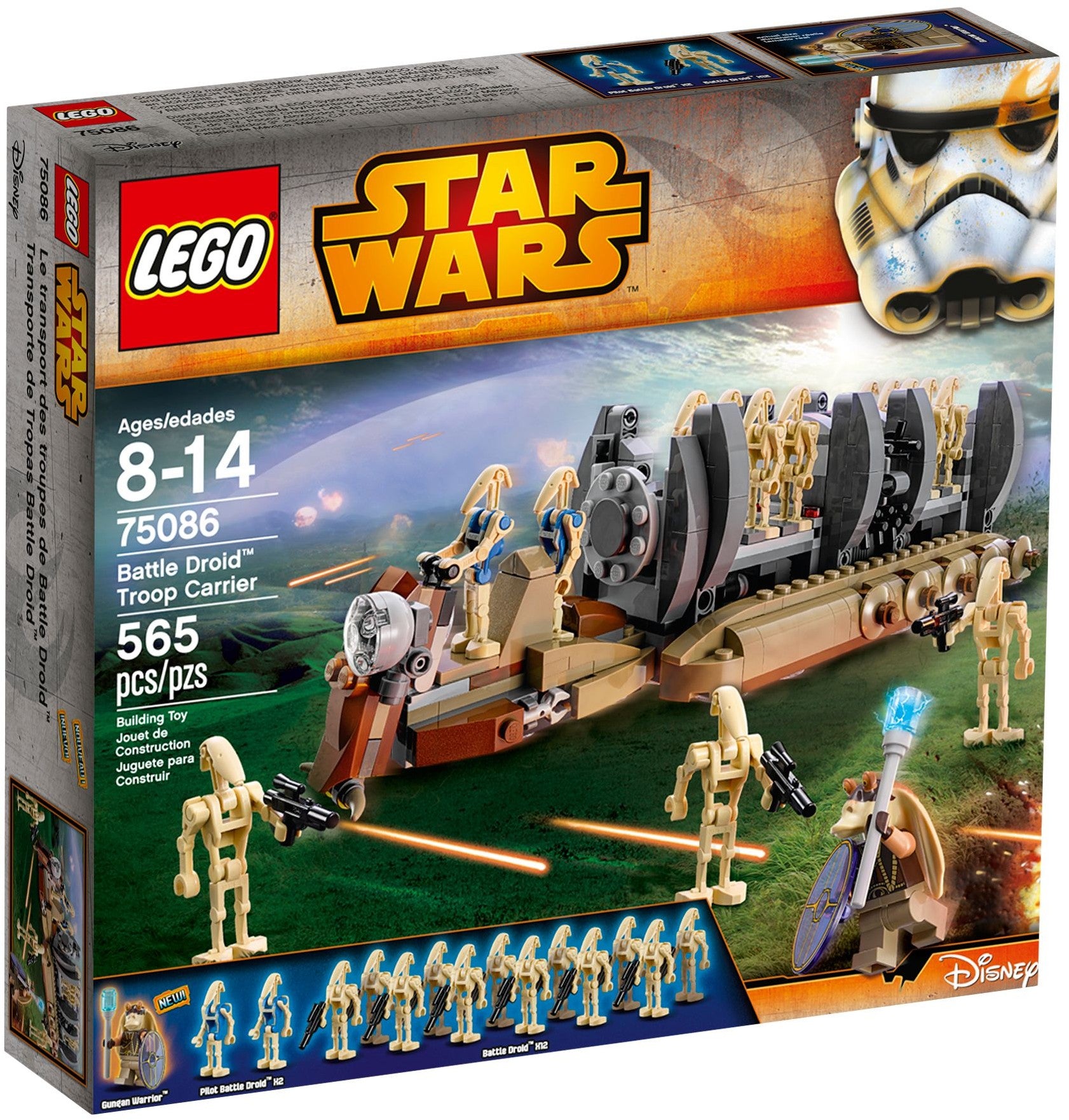 LEGO Star Wars Kampfdroiden-Truppentransportfahrzeug 75086