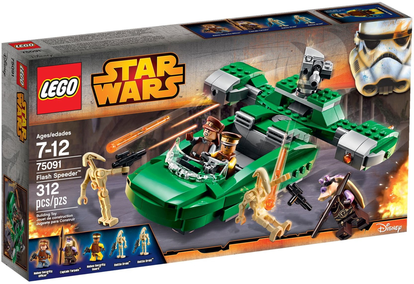 LEGO Star Wars Flash Speeder 75091