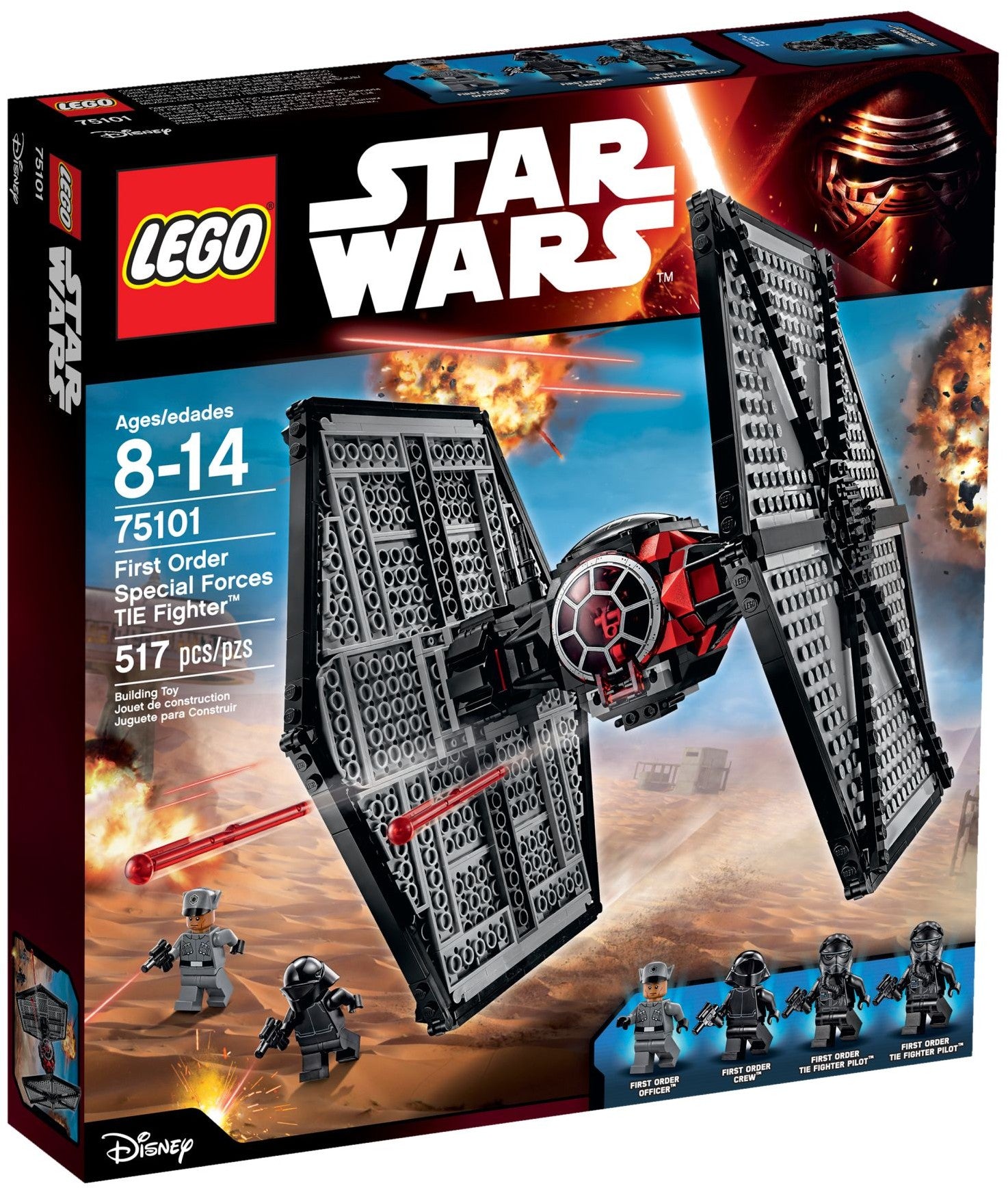 LEGO Star Wars First Order Special Forces TIE Fighter 75101