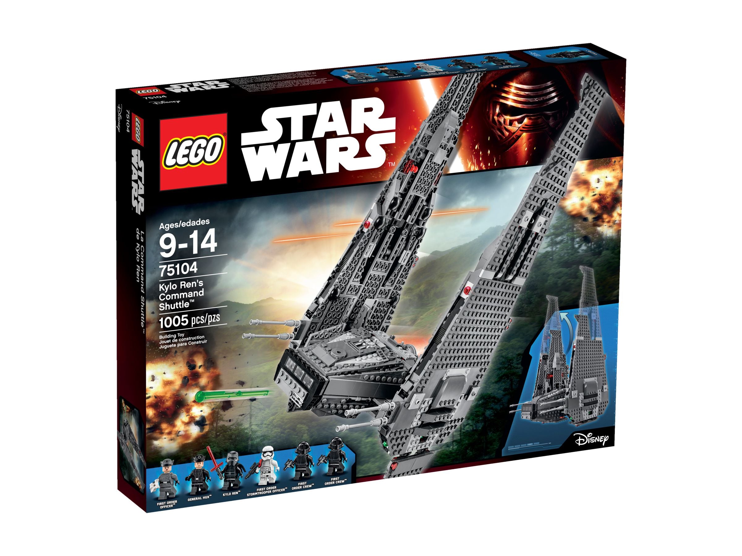 LEGO Star Wars Kylo Ren’s Command Shuttle 75104