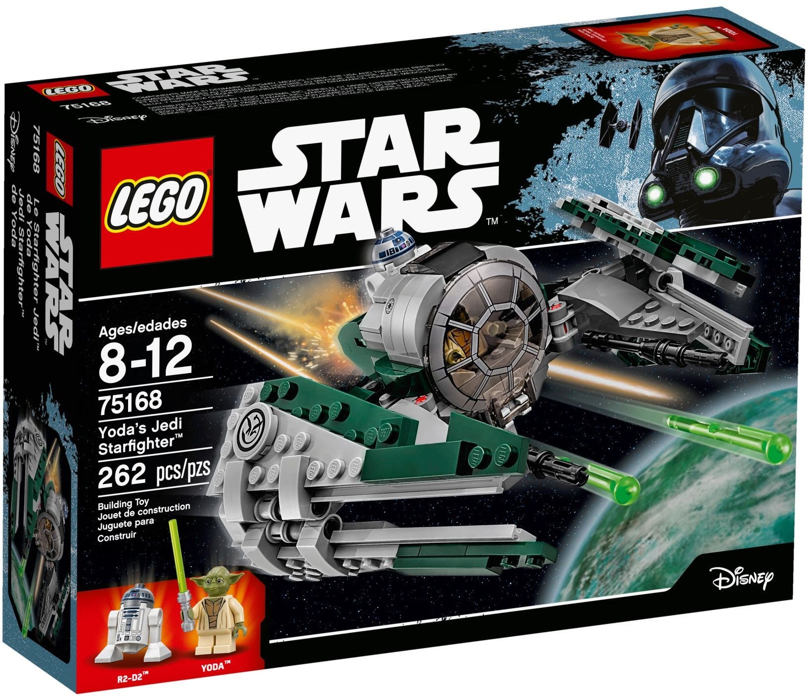 LEGO Star Wars Yoda's Jedi Starfighter 75168