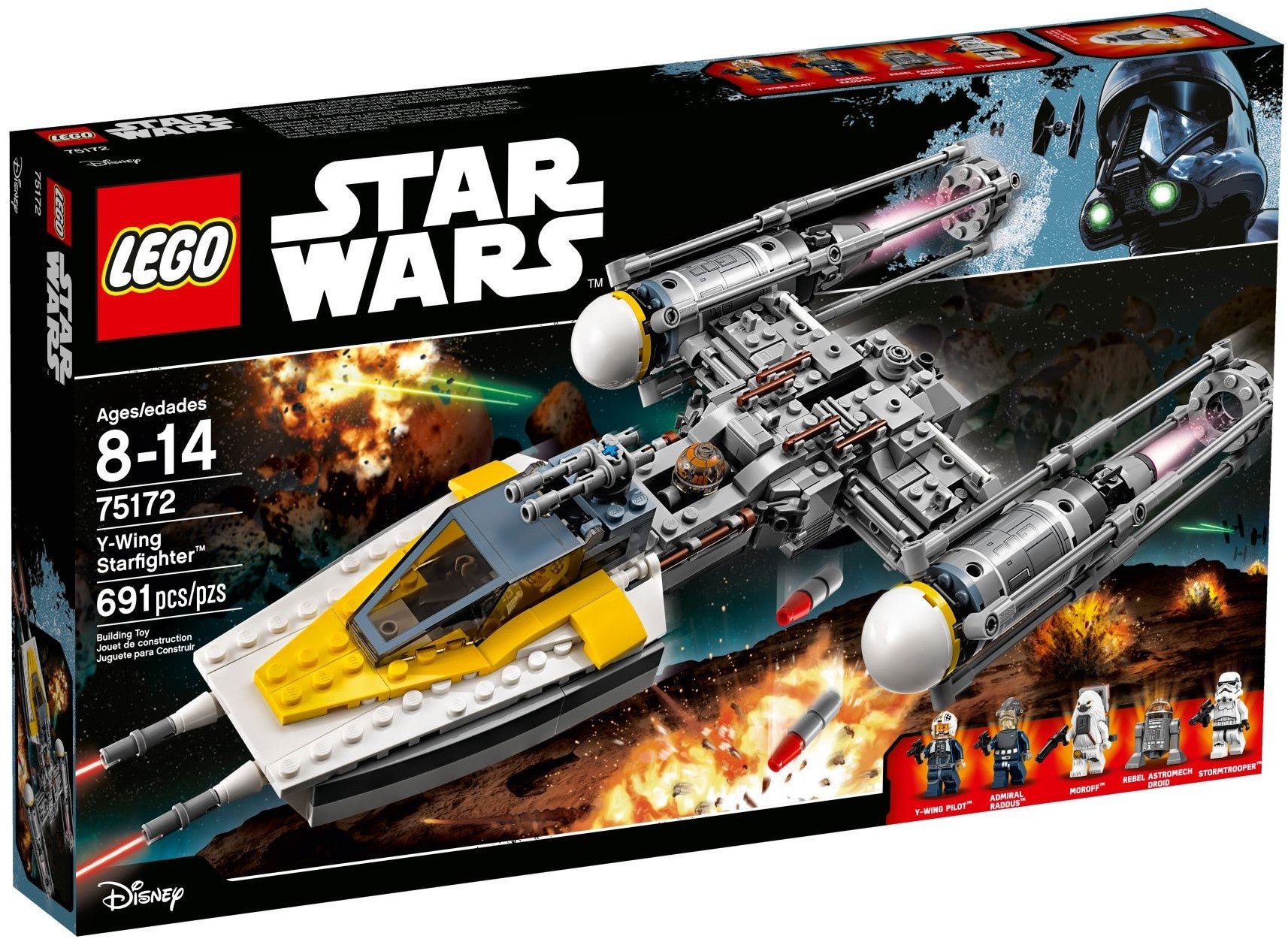 LEGO Star Wars Y-Wing Starfighter 75172