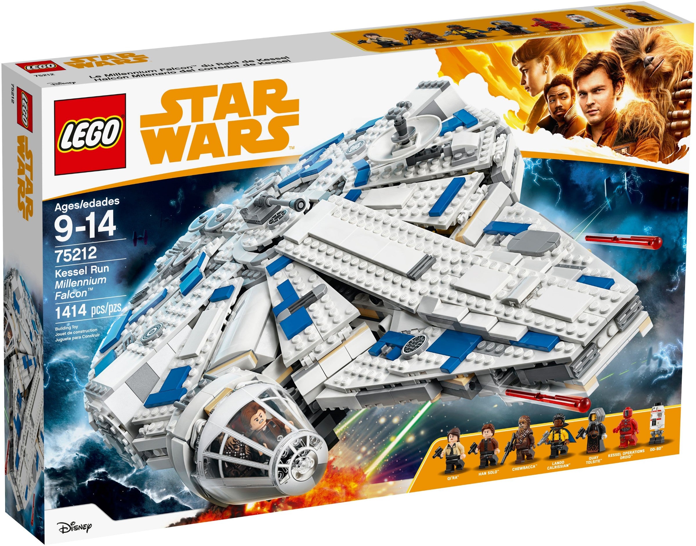 LEGO Star Wars Kessel Run Millennium Falcon 75212