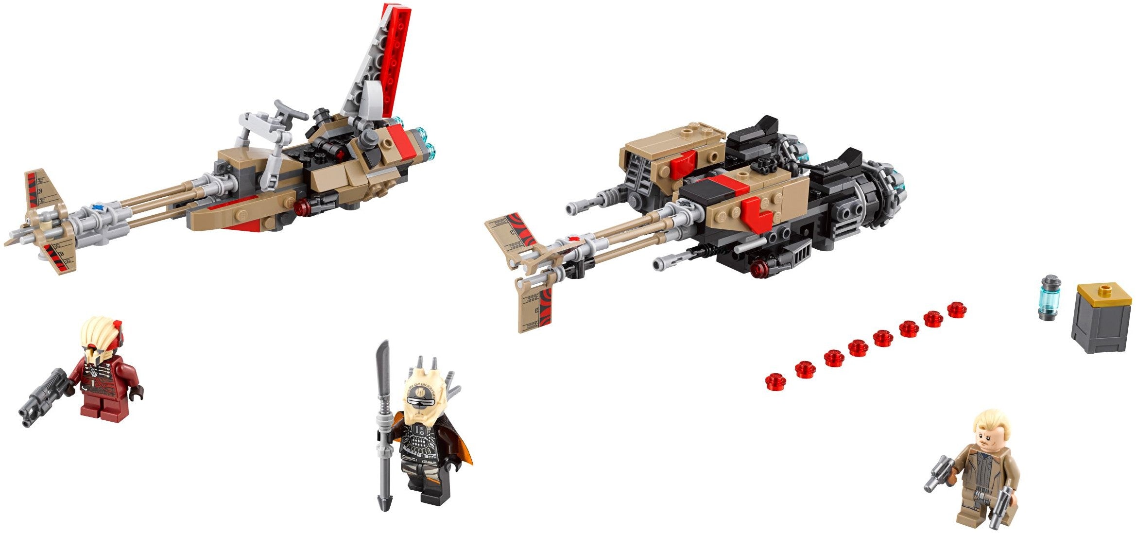 LEGO Star Wars cloud-Ride Swoop Bikes 75215