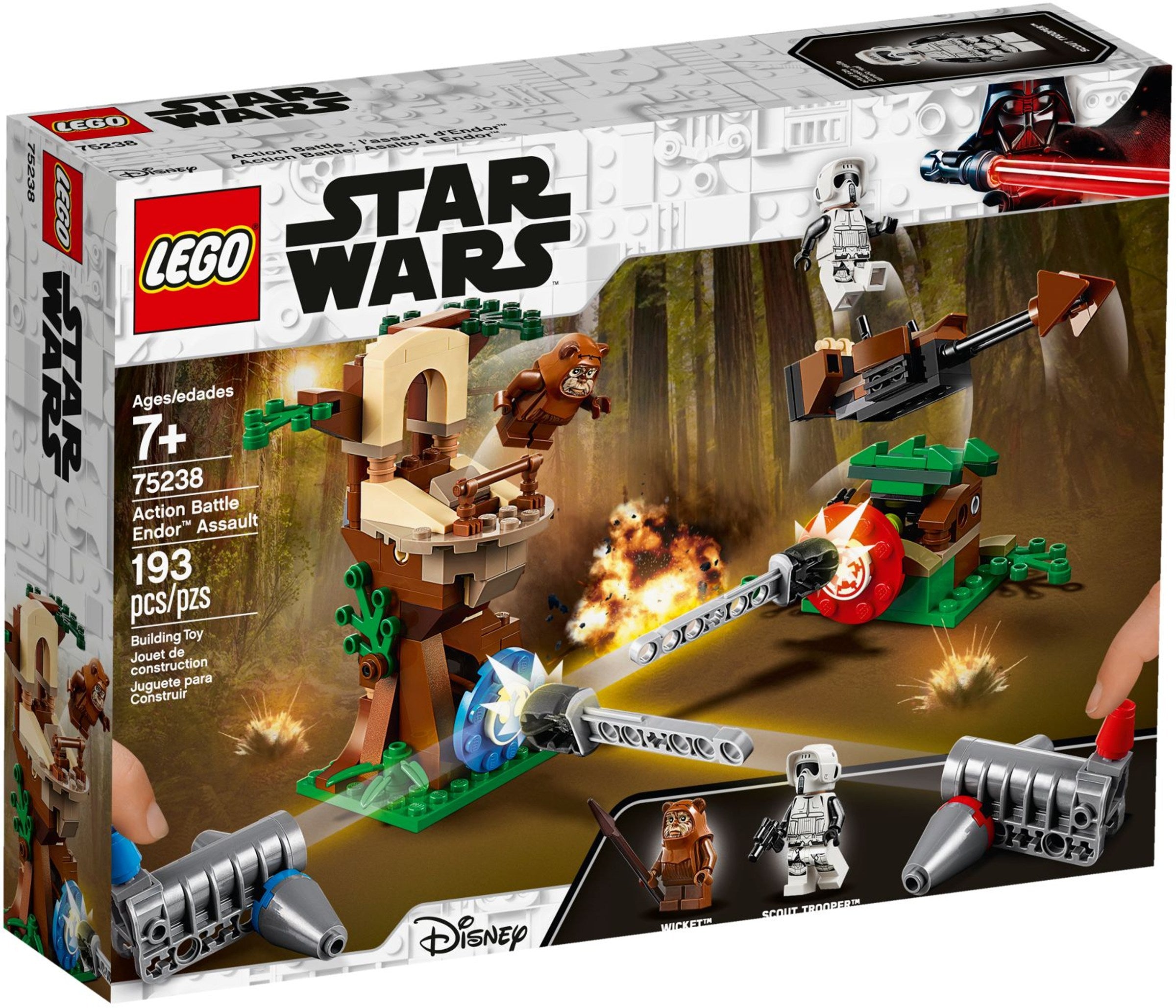 LEGO Star Wars Action Battle Endor Attacke 75238