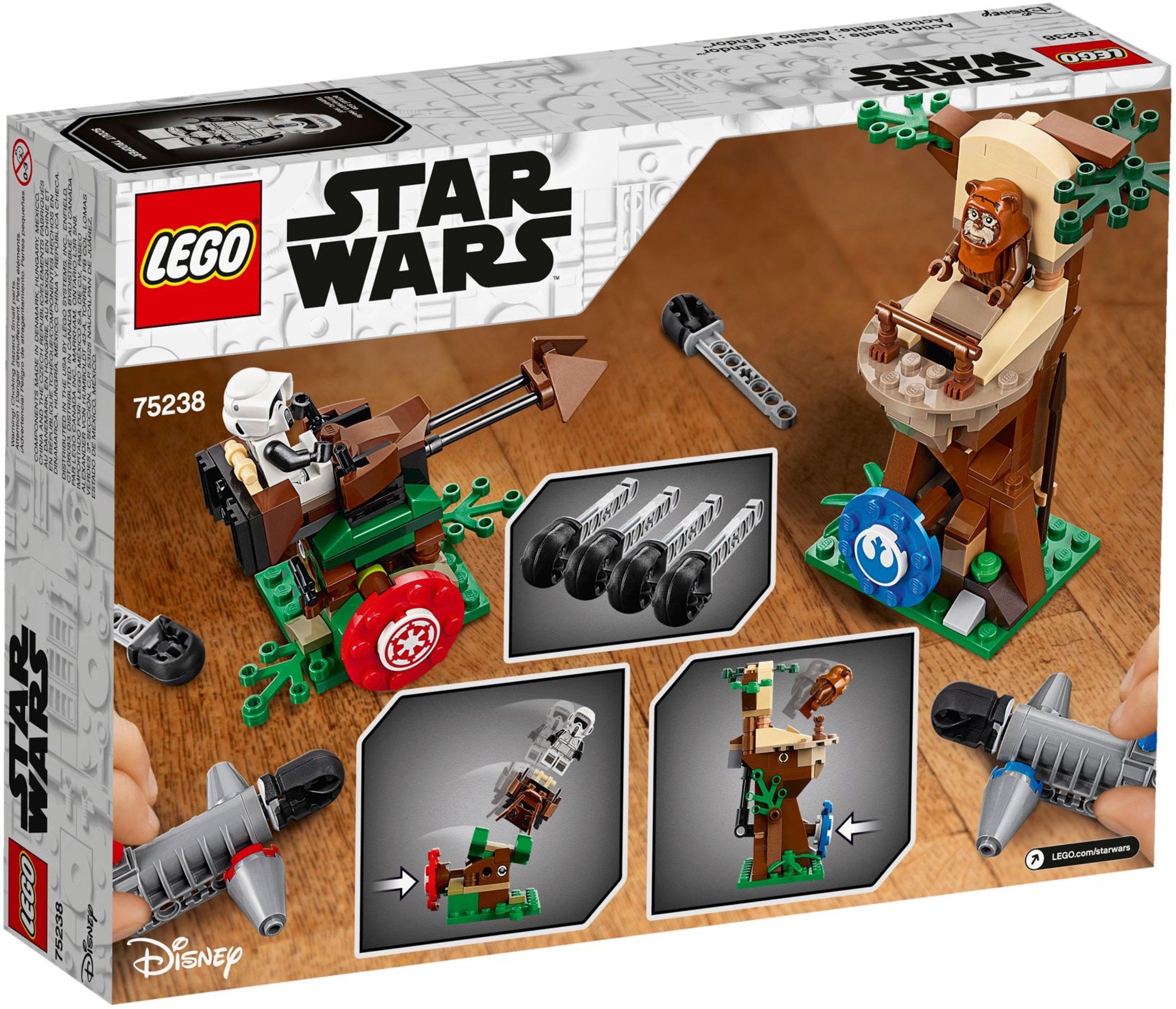 LEGO Star Wars Action Battle Endor Attacke 75238