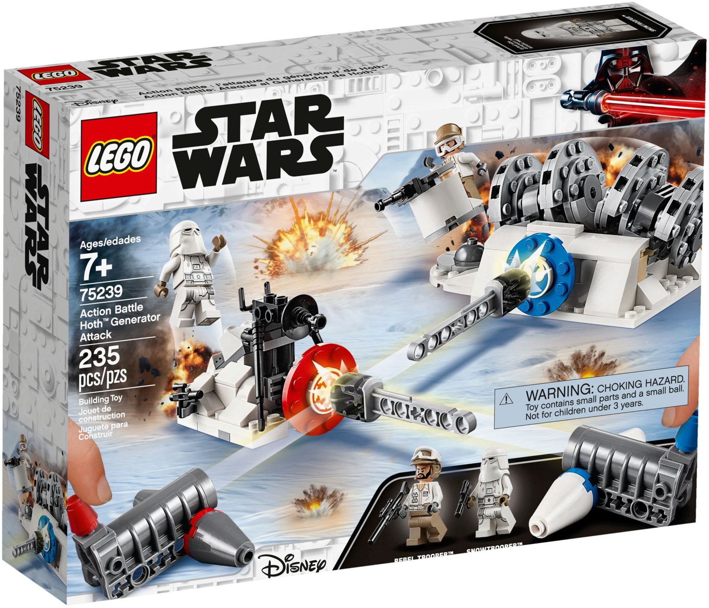 LEGO Star Wars Action Battle: Hoth Generator-Attacke 75239