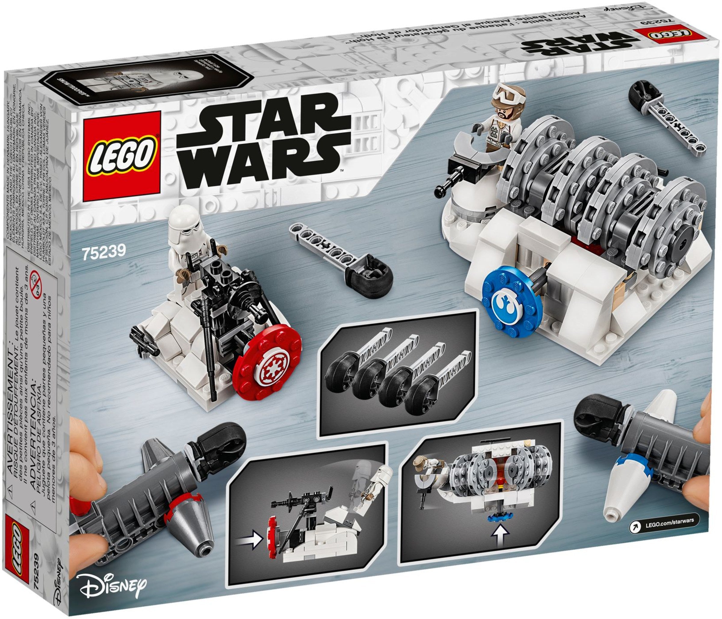 LEGO Star Wars Action Battle: Hoth Generator-Attacke 75239