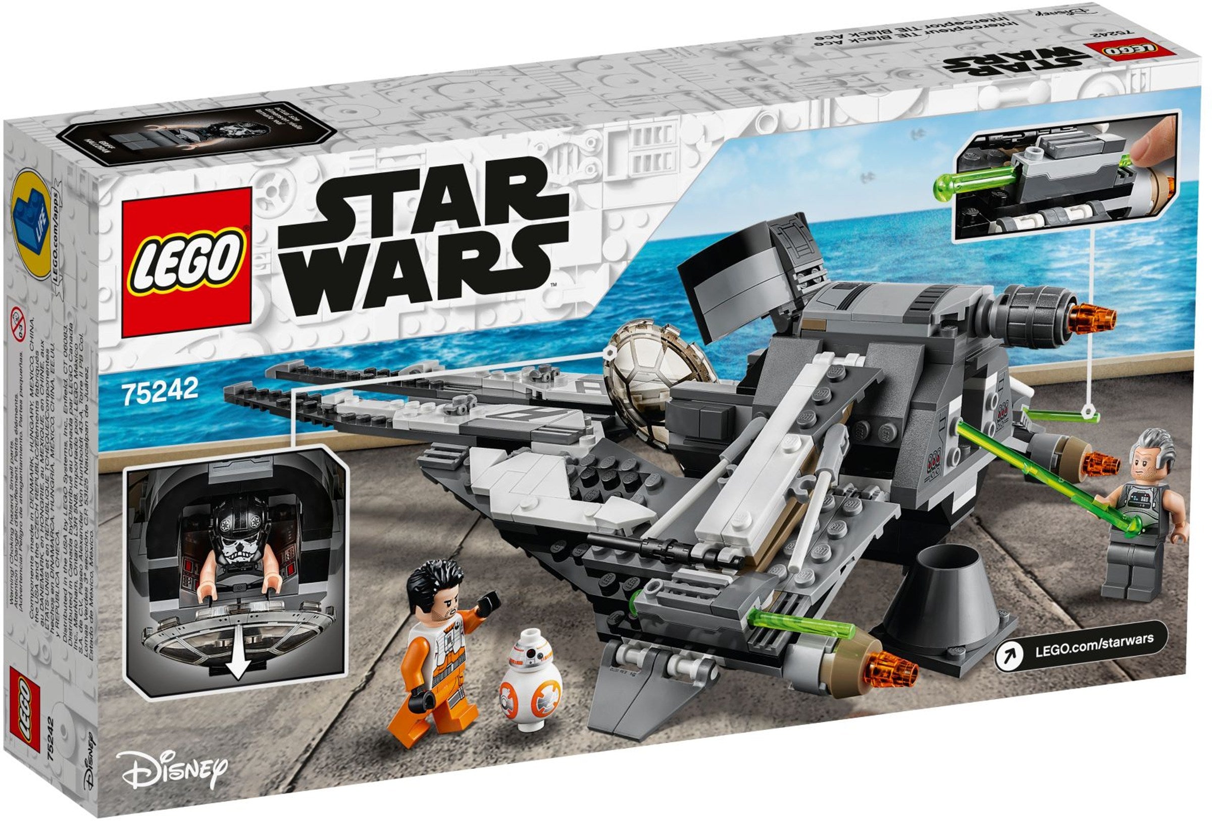 LEGO Star Wars Tie Interceptor - Allianz-Pilot 75242