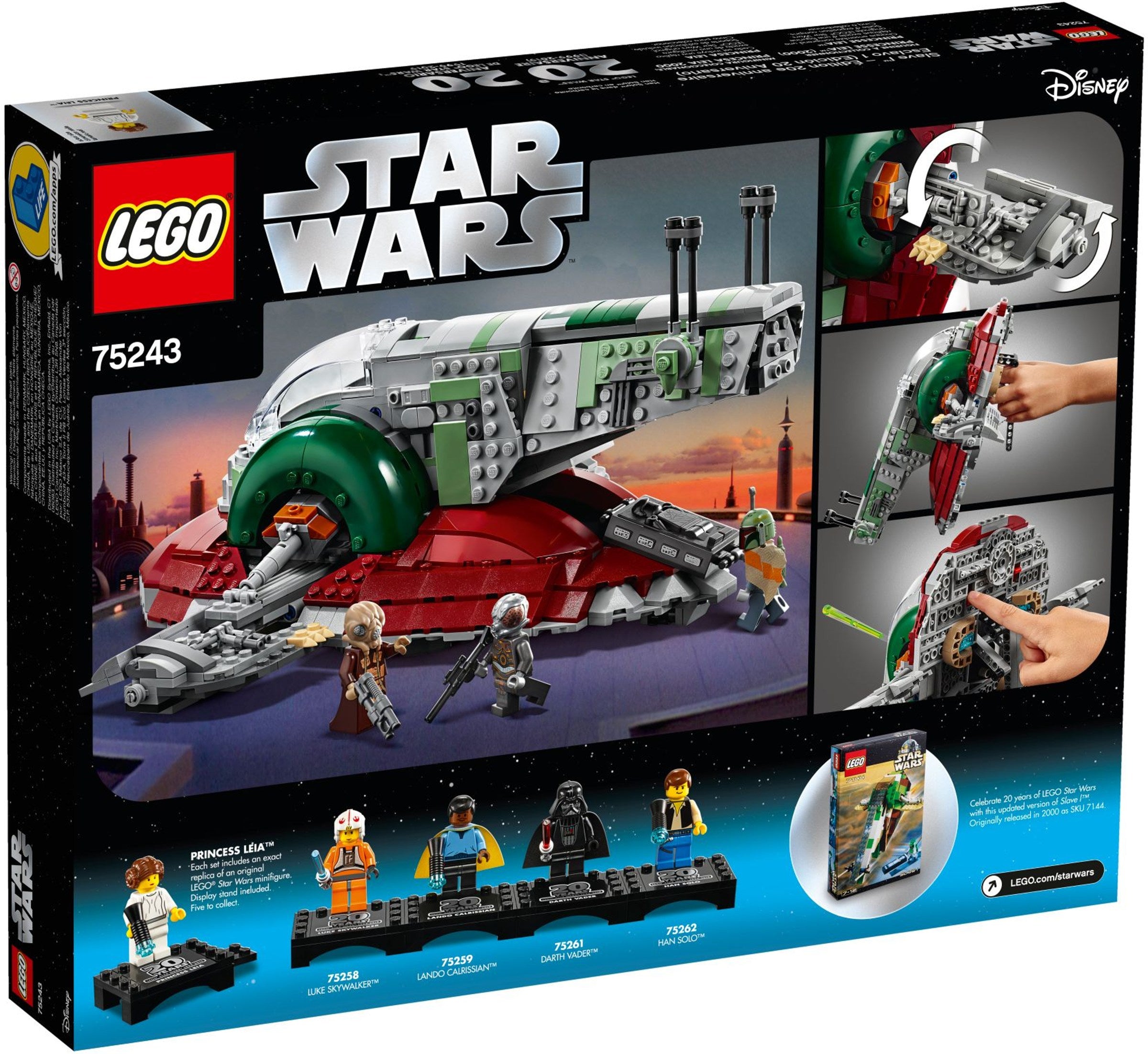 LEGO Star Wars Slave I - 20th Anniversary Edition 75243