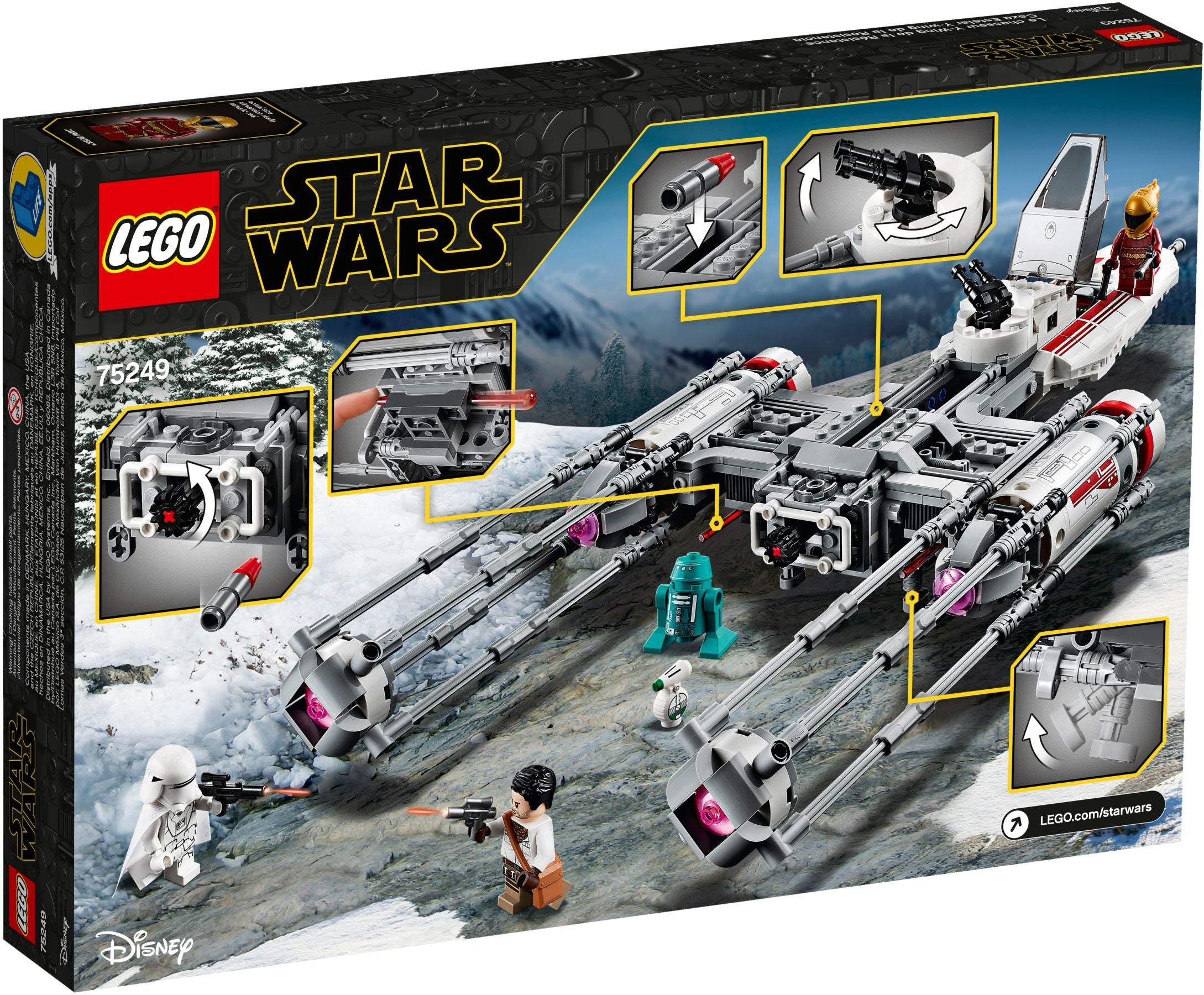 LEGO Star Wars Widerstands Y-Wing Starfighter 75249