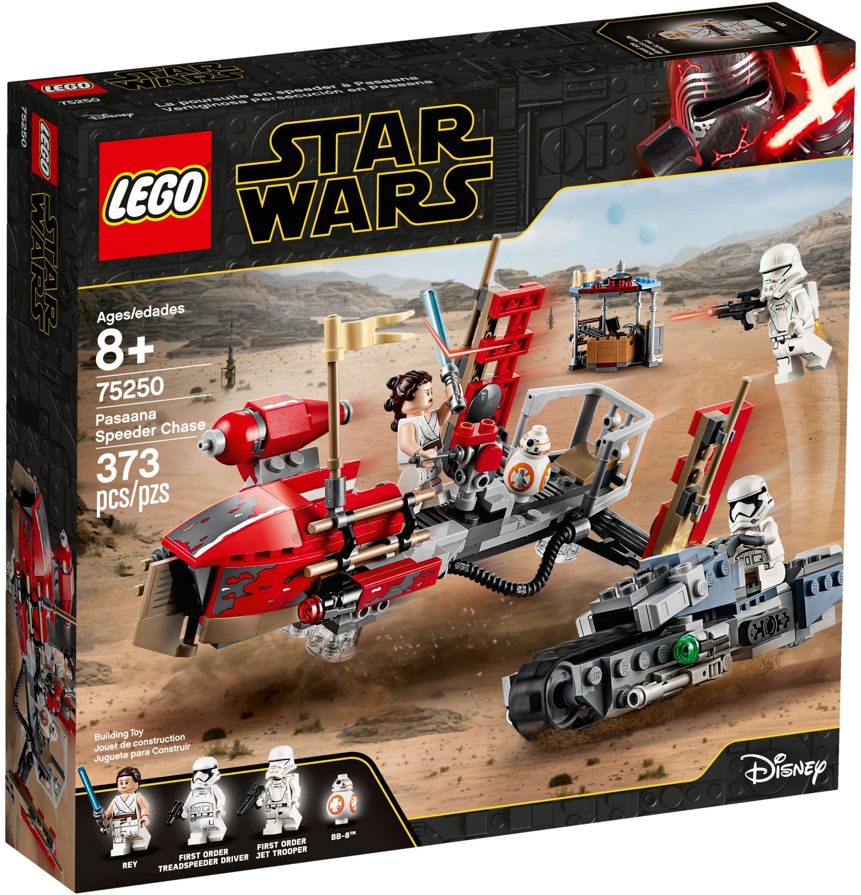 LEGO Star Wars Pasaana Speeder Jagd 75250