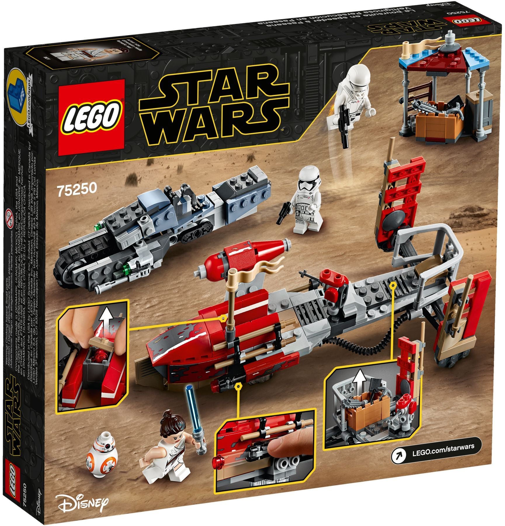 LEGO Star Wars Pasaana Speeder Jagd 75250