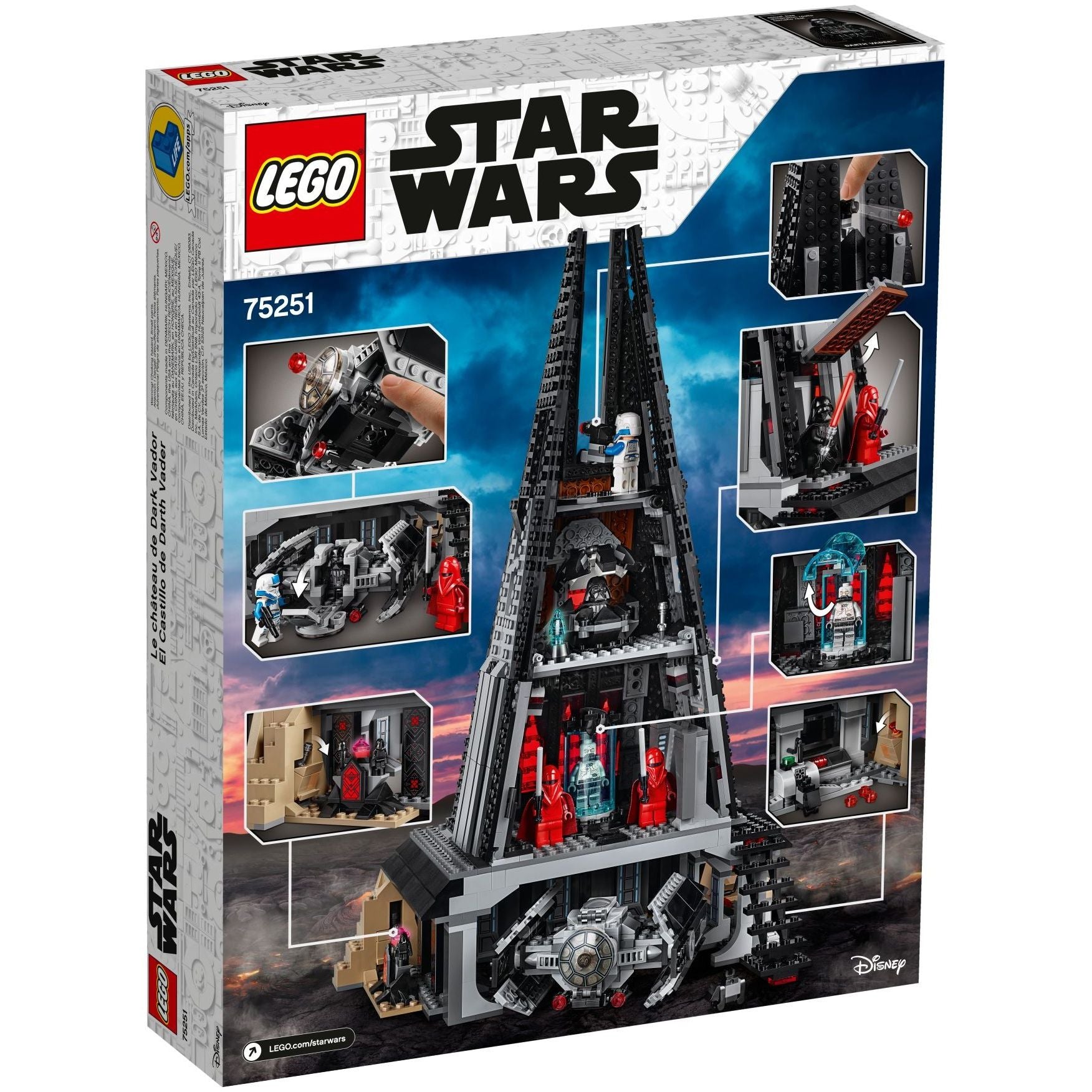 LEGO Star Wars Darth Vaders Festung 75251
