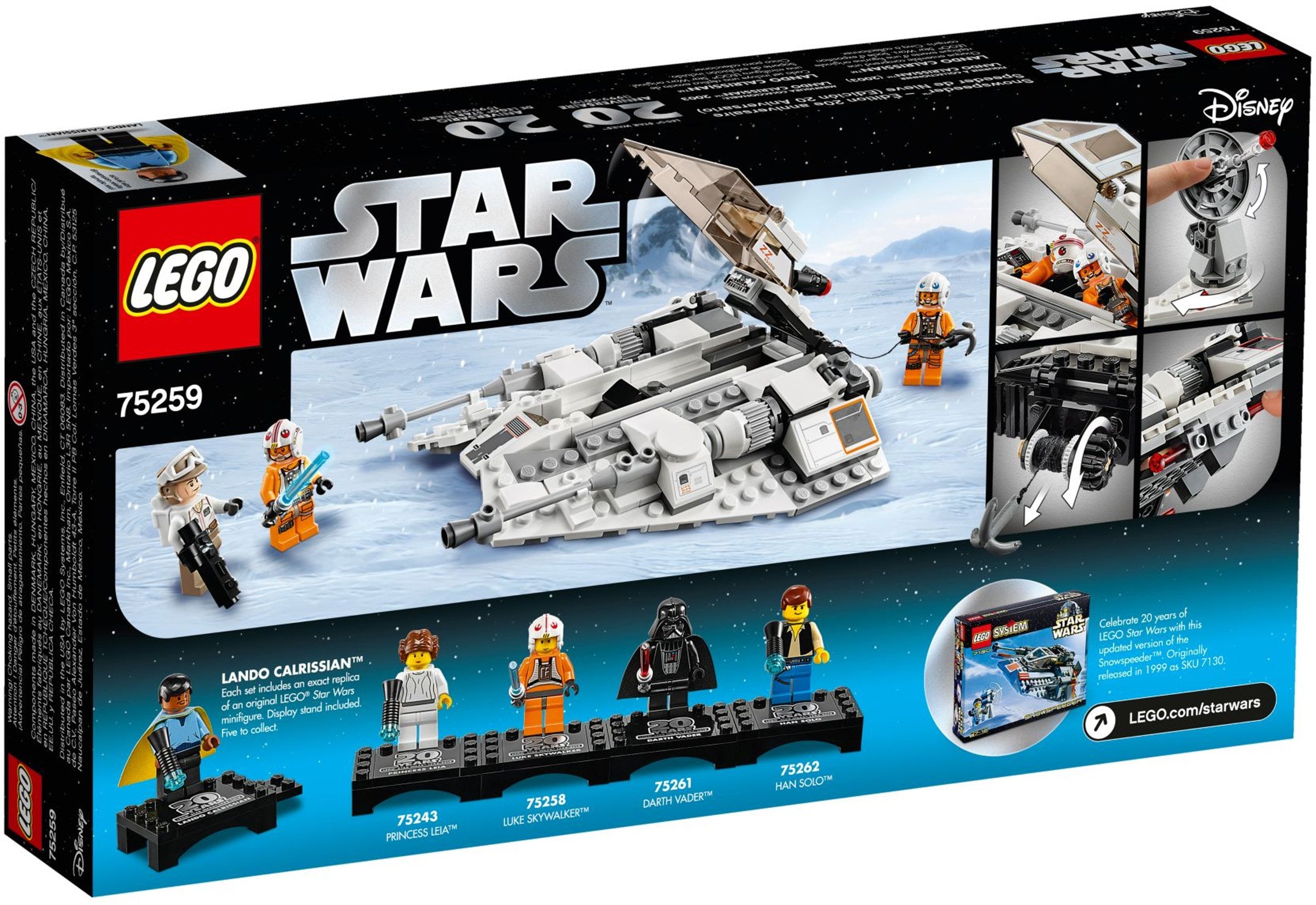 LEGO Star Wars Snowspeeder – 20 Jahre LEGO Star Wars 75259