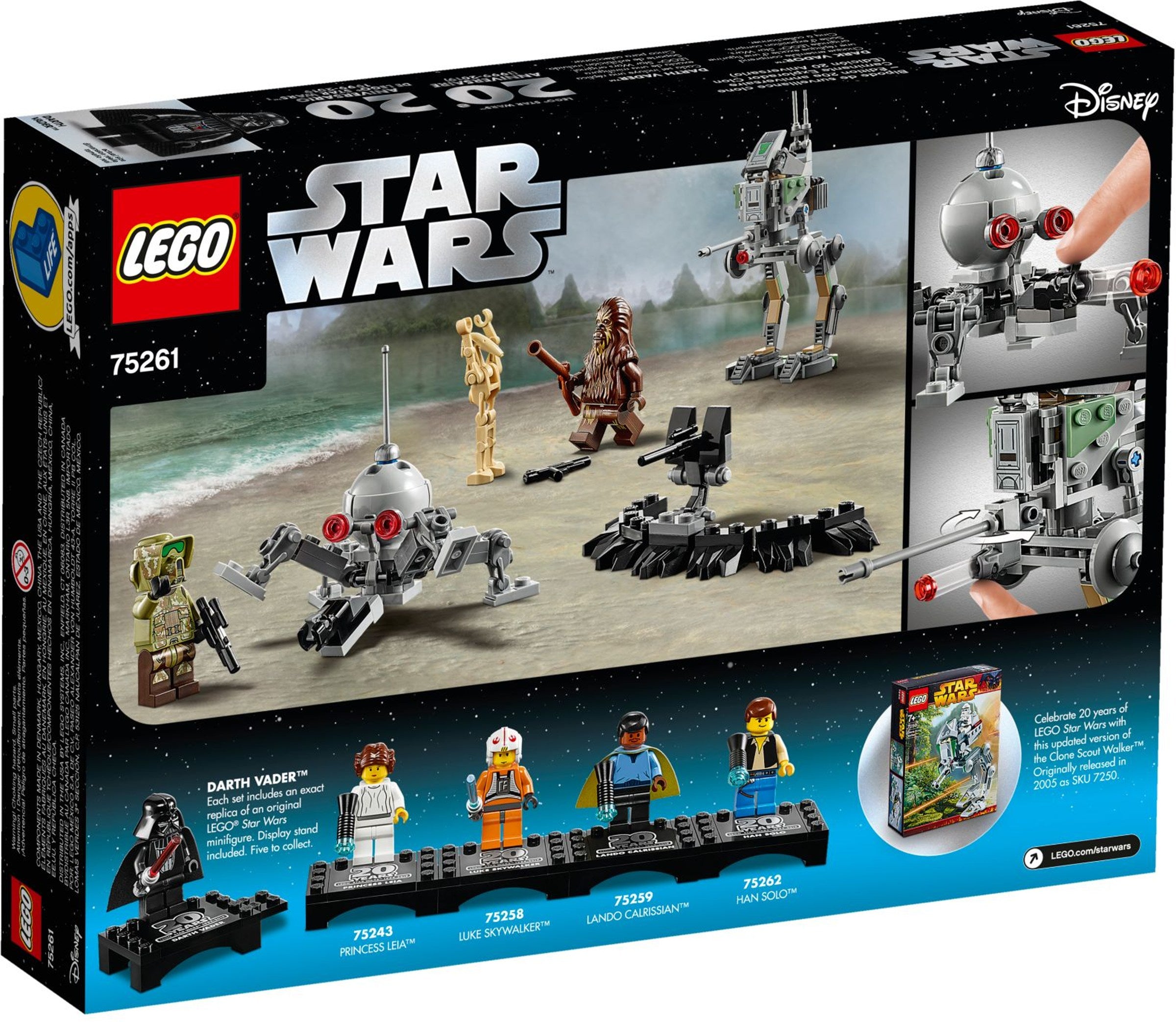 LEGO Star Wars Clone Scout Walker – 20 Jahre LEGO Star Wars 75261