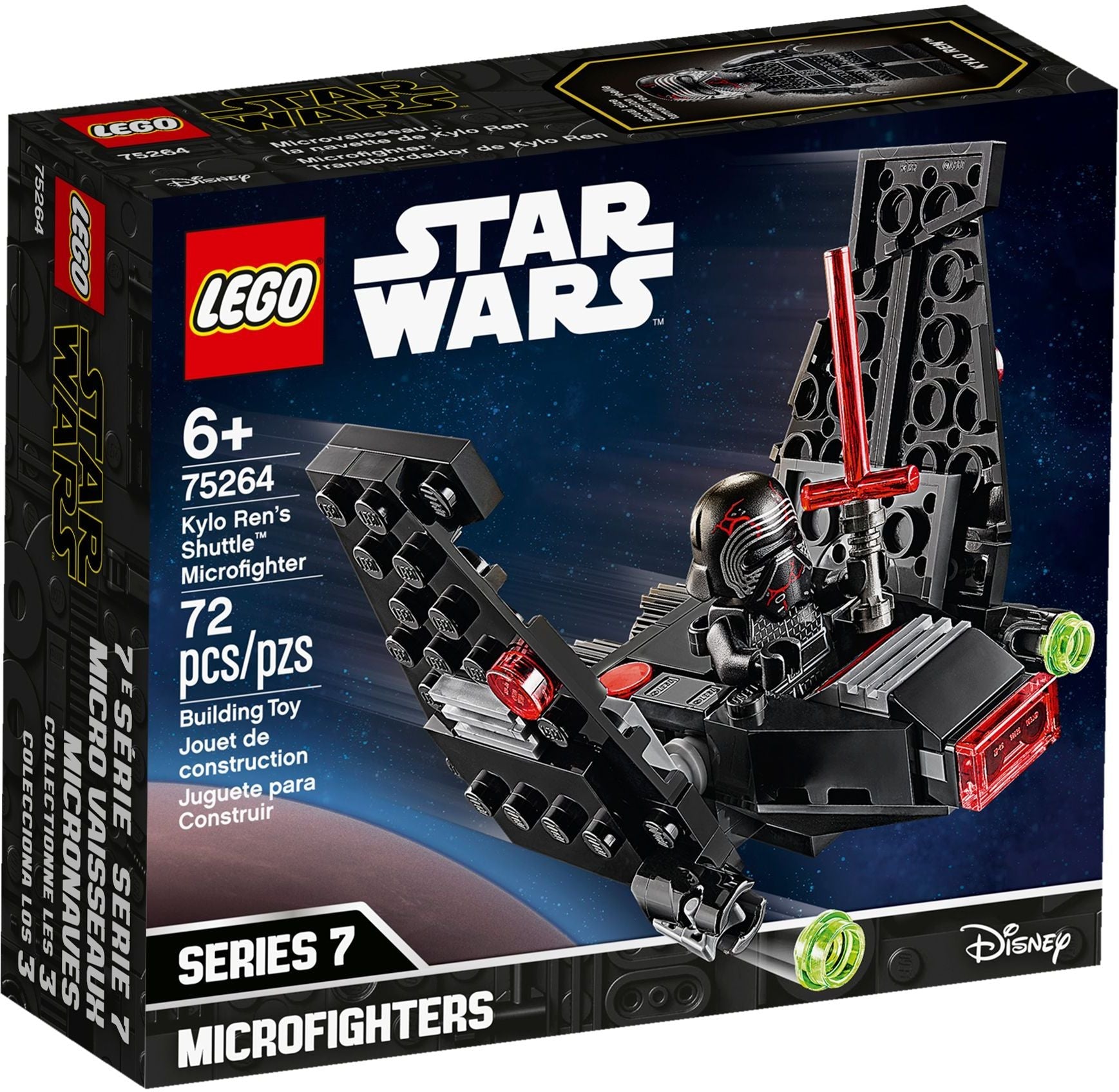 LEGO Star Wars Kylo Rens Shuttle Microfighter 75264