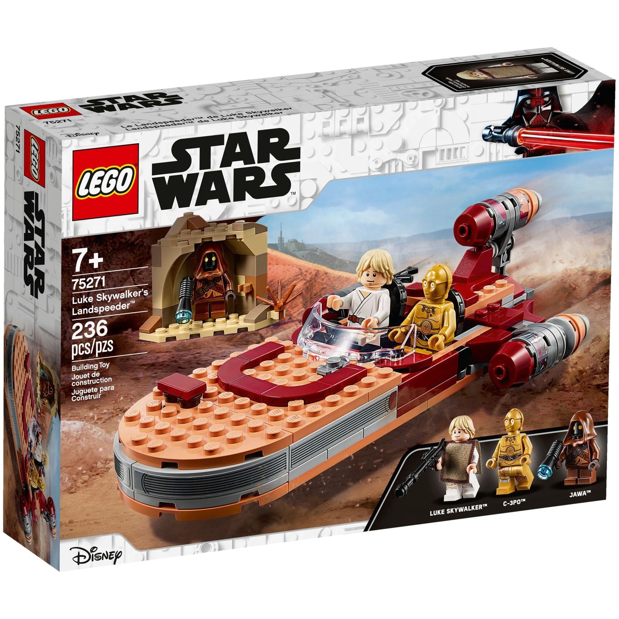 LEGO Star Wars Le Landspeeder de Luke Skywalker 75271