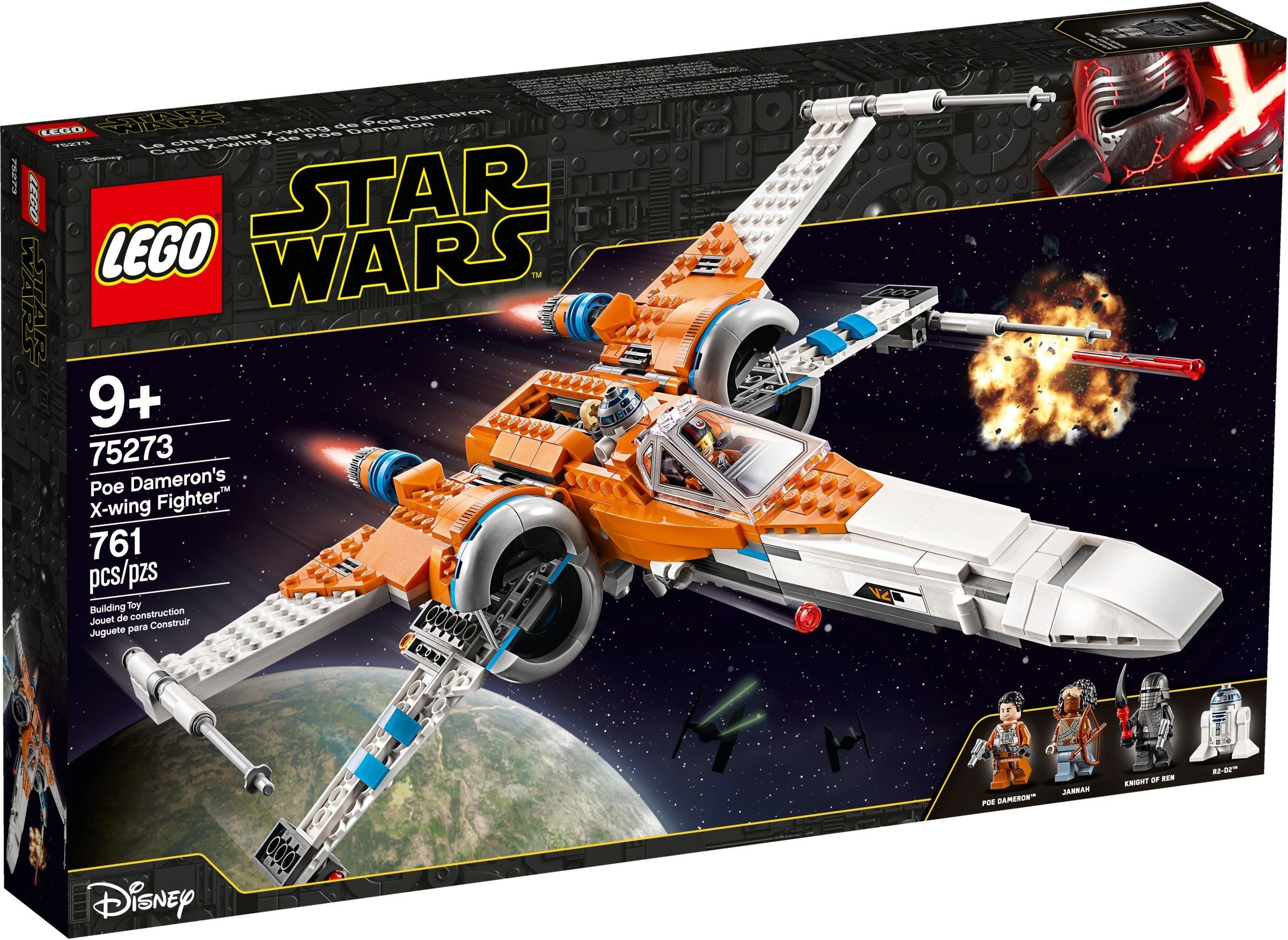 LEGO Star Wars Poe Damerons X-Wing Starfighter 75273