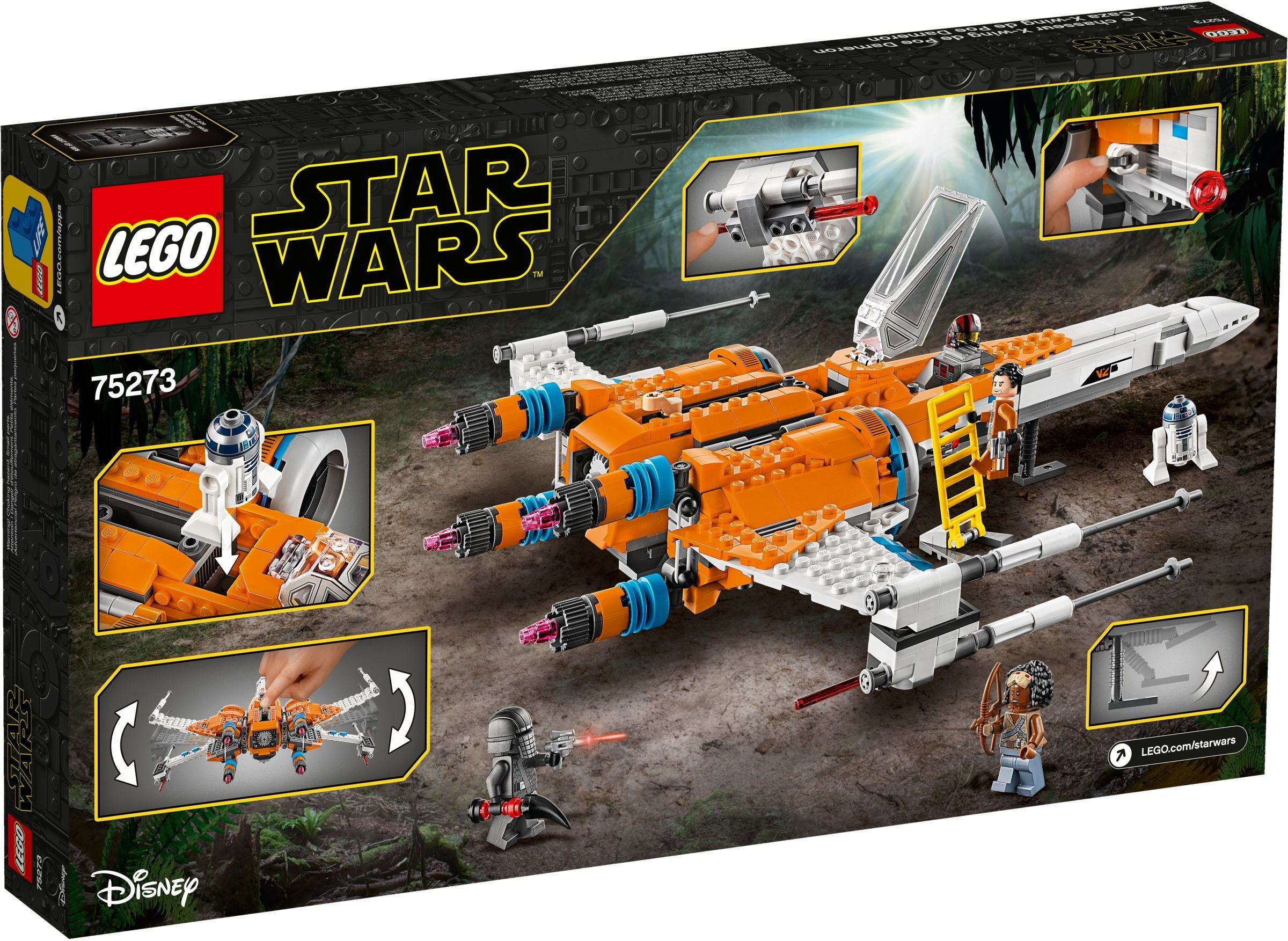 LEGO Star Wars Poe Damerons X-Wing Starfighter 75273