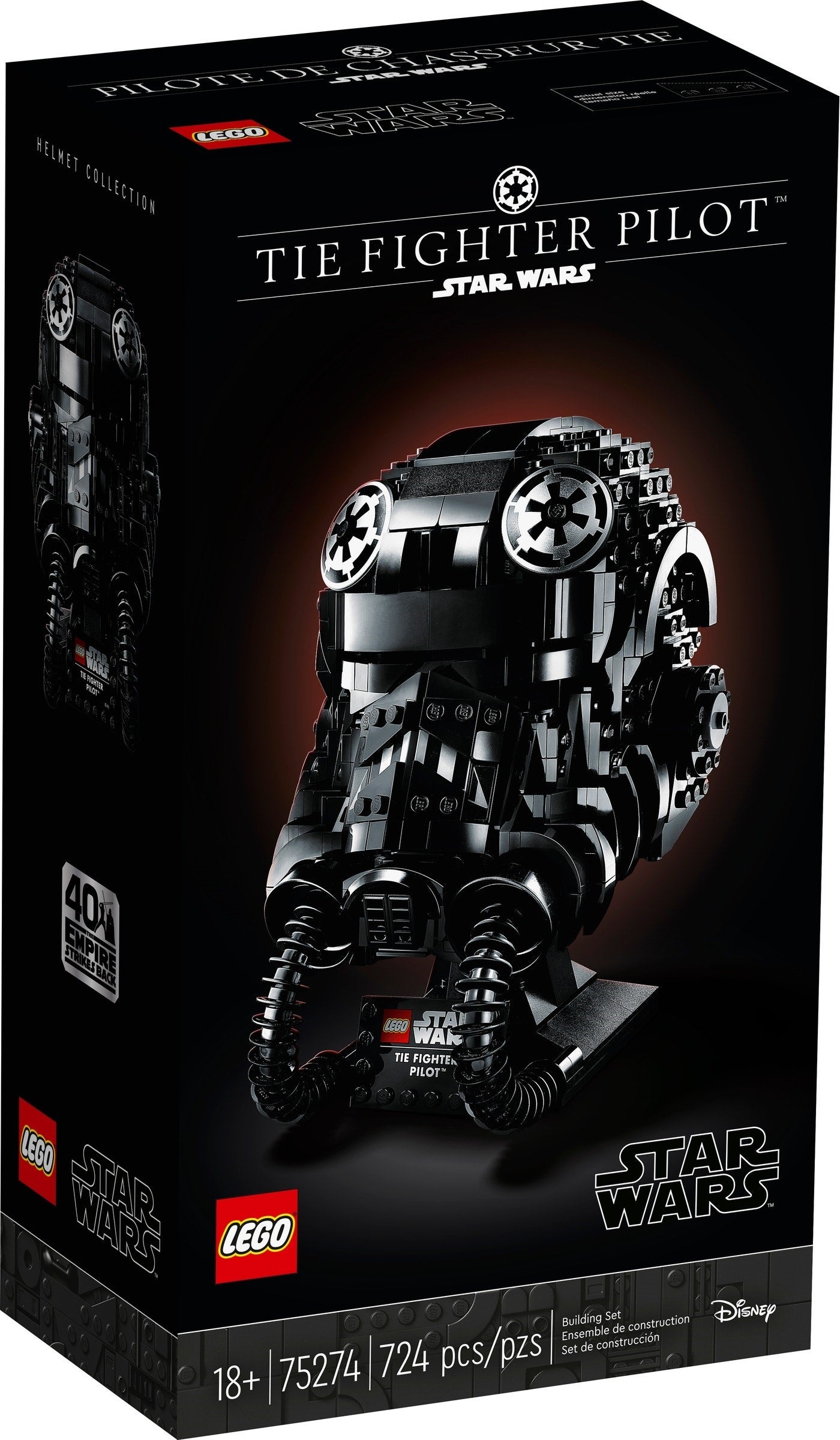 LEGO Star Wars TIE Fighter Pilot Helm 75274