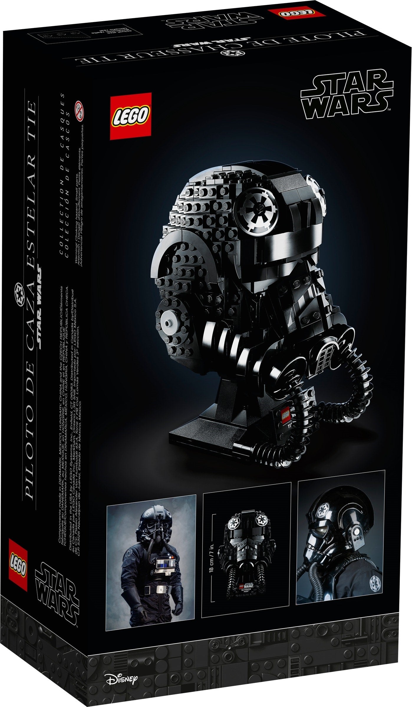 LEGO Star Wars TIE Fighter Pilot Helm 75274