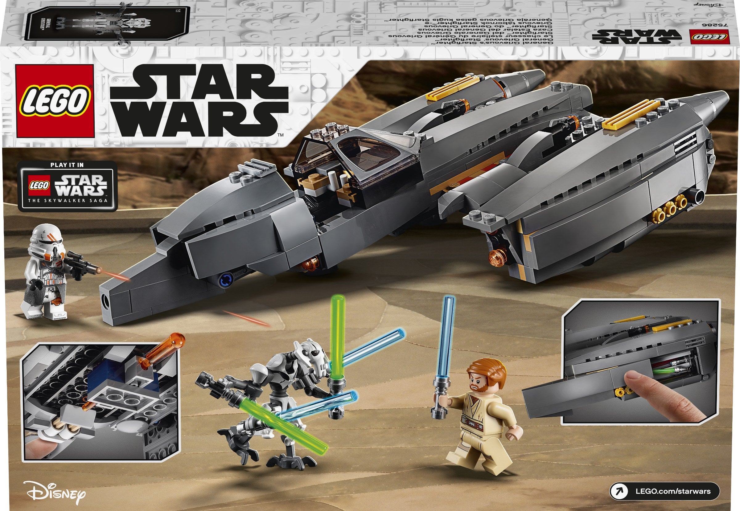 LEGO Star Wars General Grievous‘ Starfighter 75286