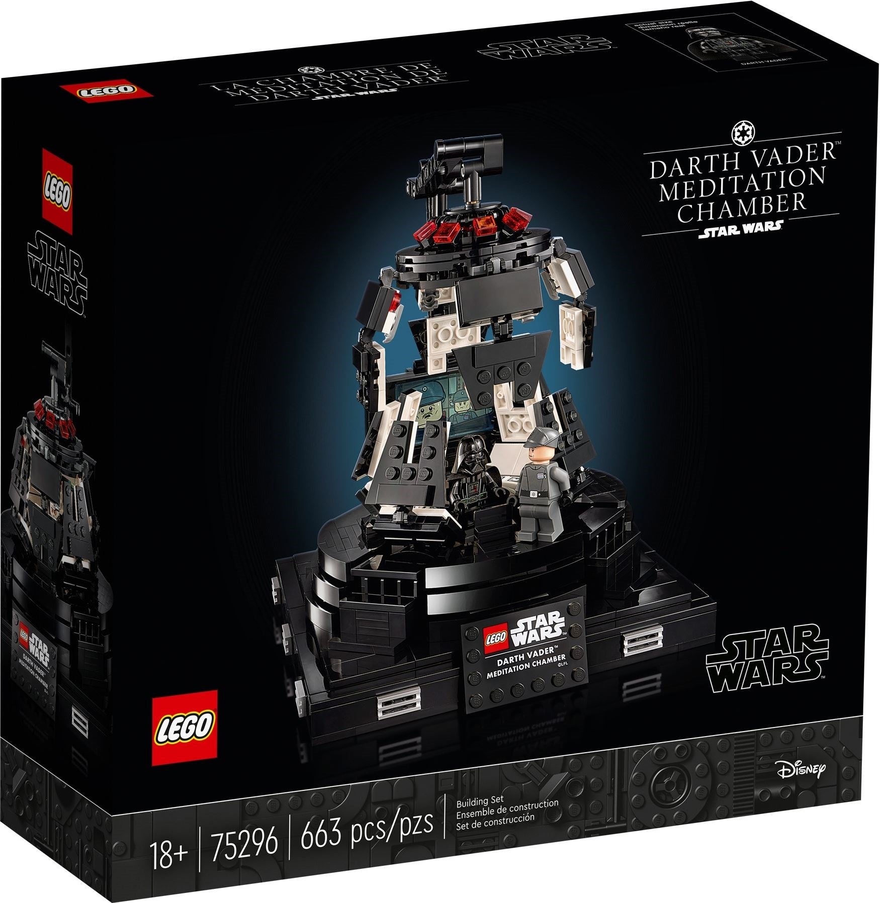 LEGO Star Wars Darth Vader Meditationskammer 75296