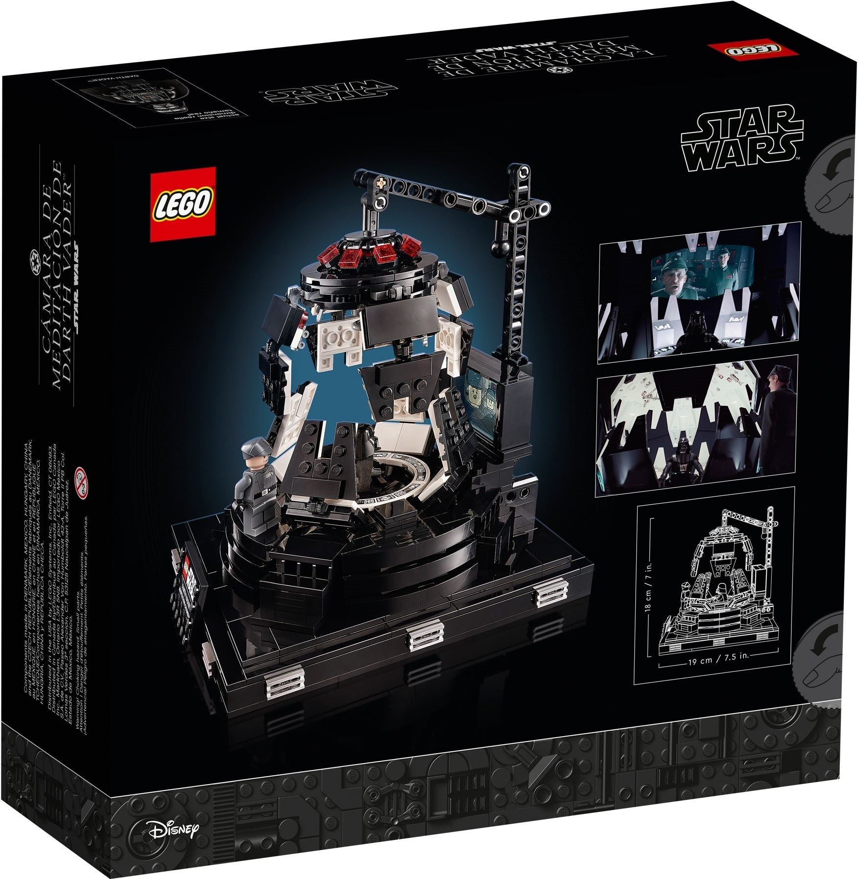 LEGO Star Wars Darth Vader Meditationskammer 75296