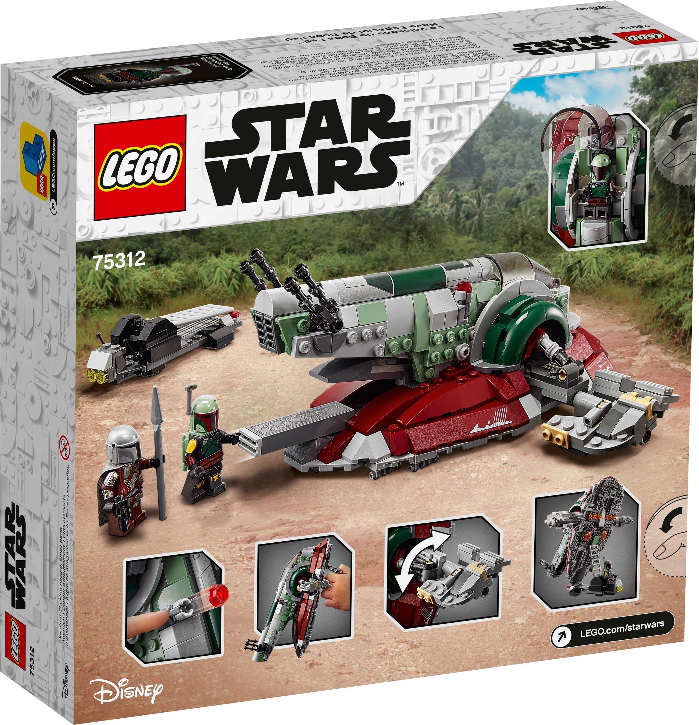 LEGO Star Wars Vaisseau Boba Fetts 75312