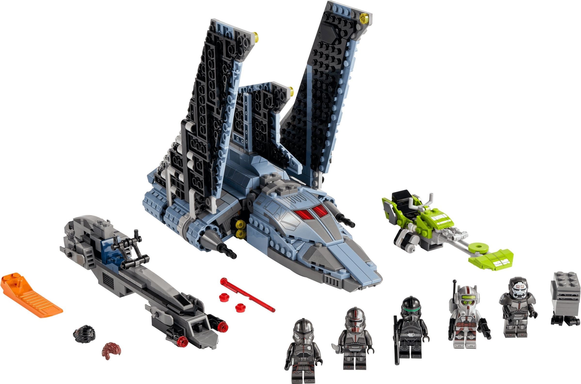 Navette d'attaque LEGO Star Wars de The Bad Batch 75314