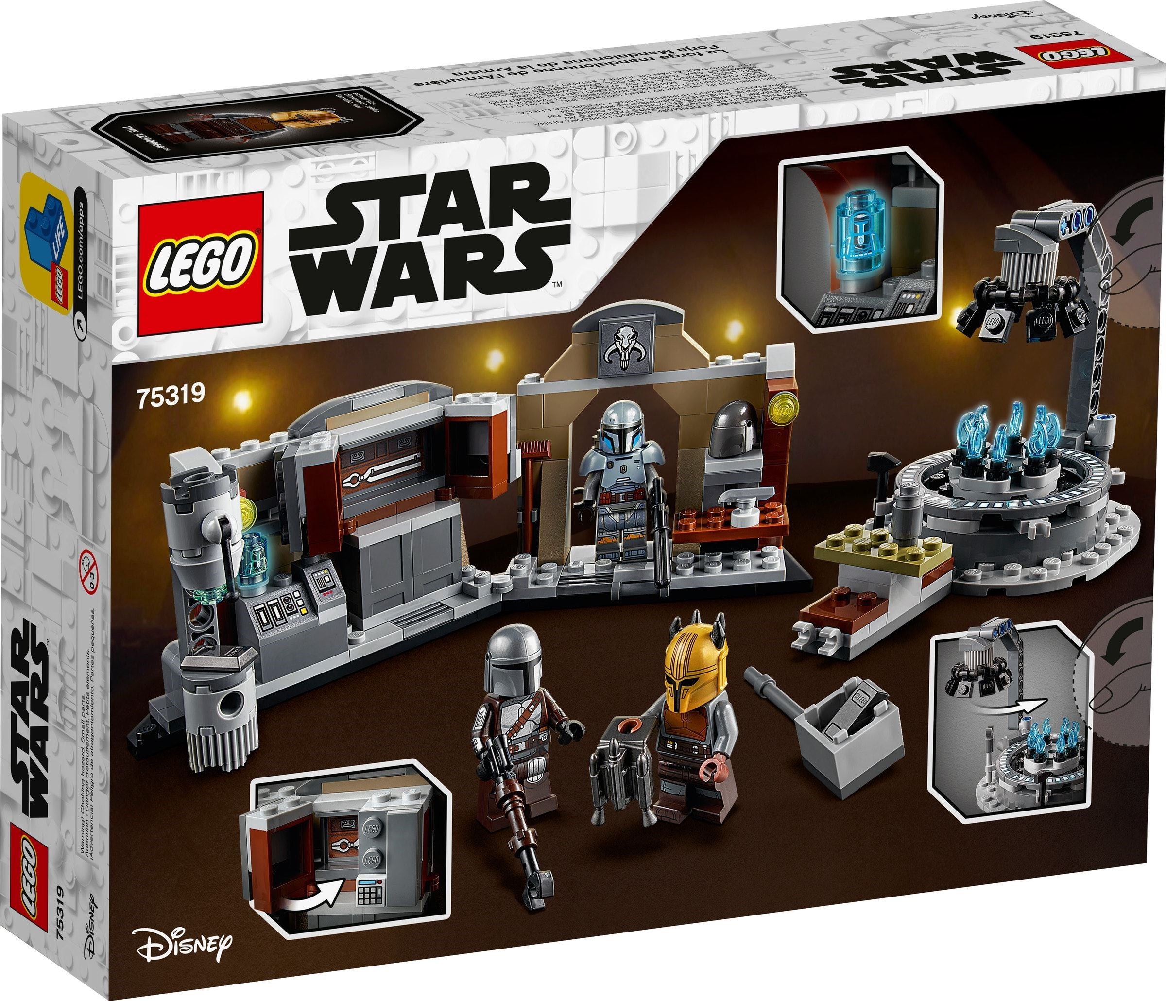 LEGO Star Wars Die mandalorianische Schmiede der Waffenschmiedin 75319